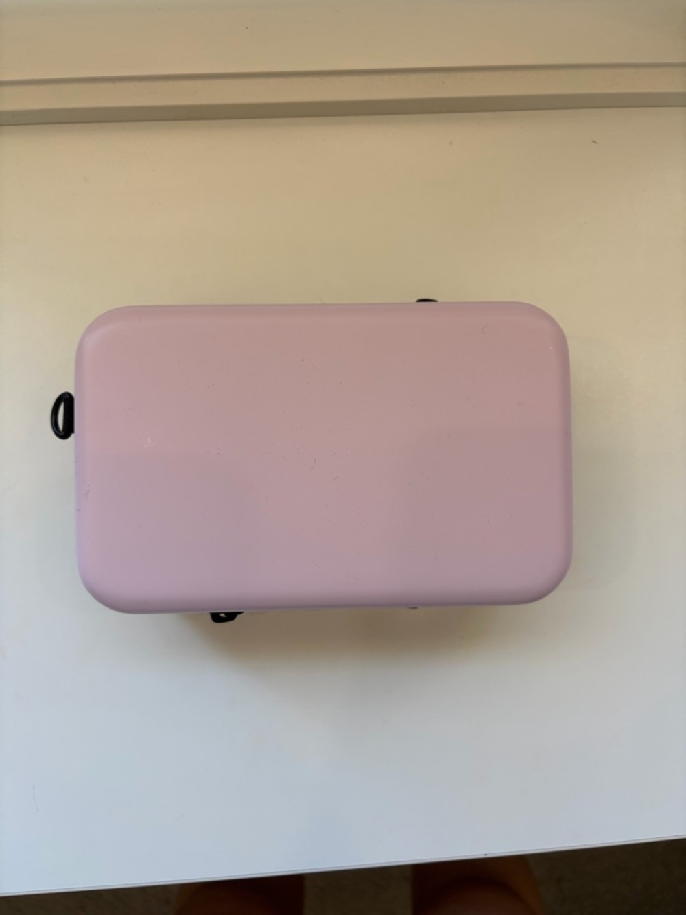 Compact Pink Hard-Shell Carry Case